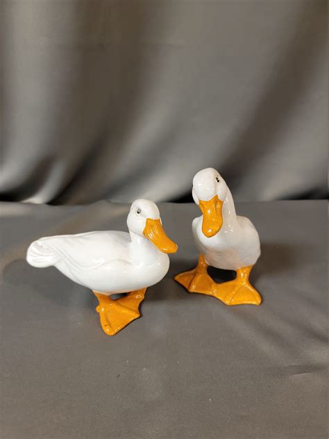 life size ceramic duck